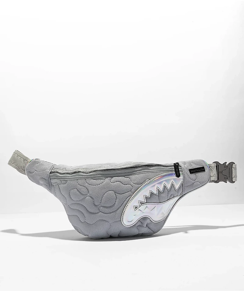 Sprayground Quilted Northern Grey Fanny Pack