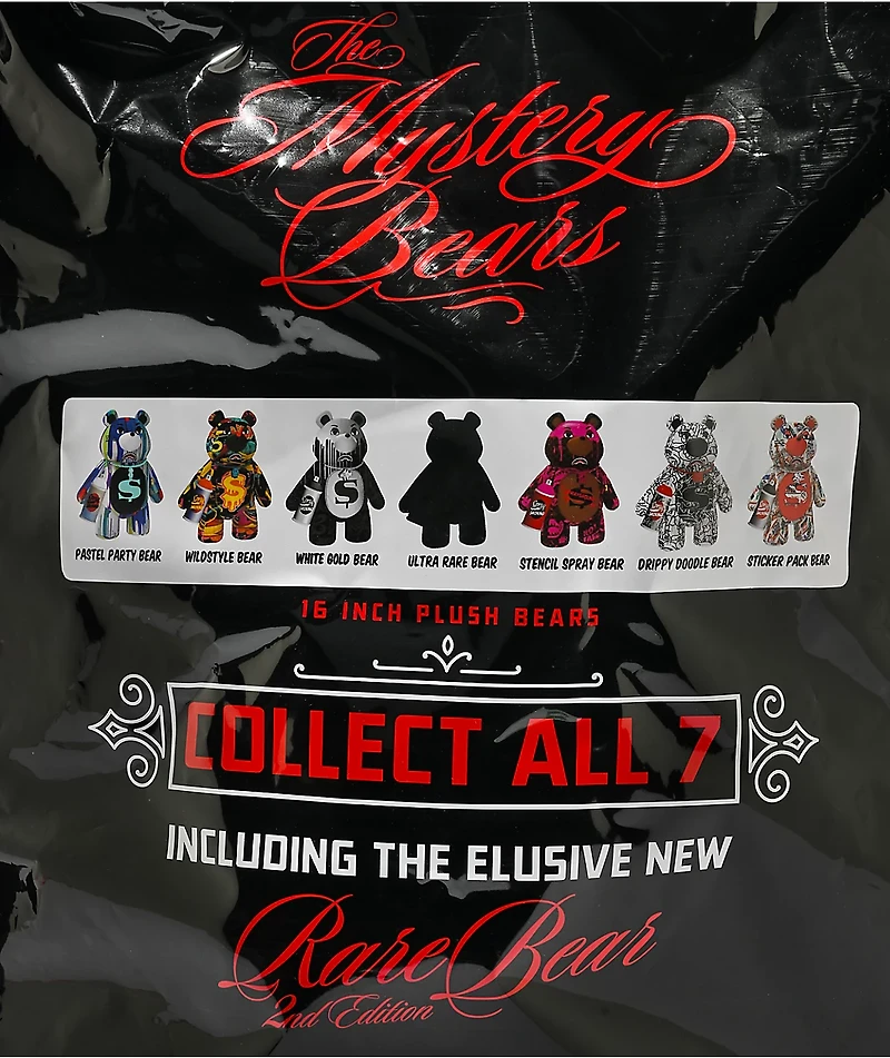 Sprayground Rare Bears Plush Mystery Bag
