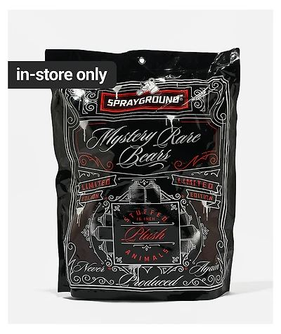 Sprayground Rare Bears Plush Mystery Bag