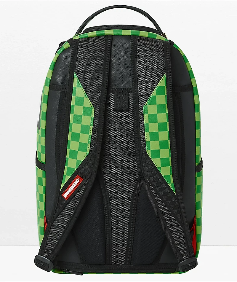 Sprayground Rick And Morty Fire Rick Green Backpack