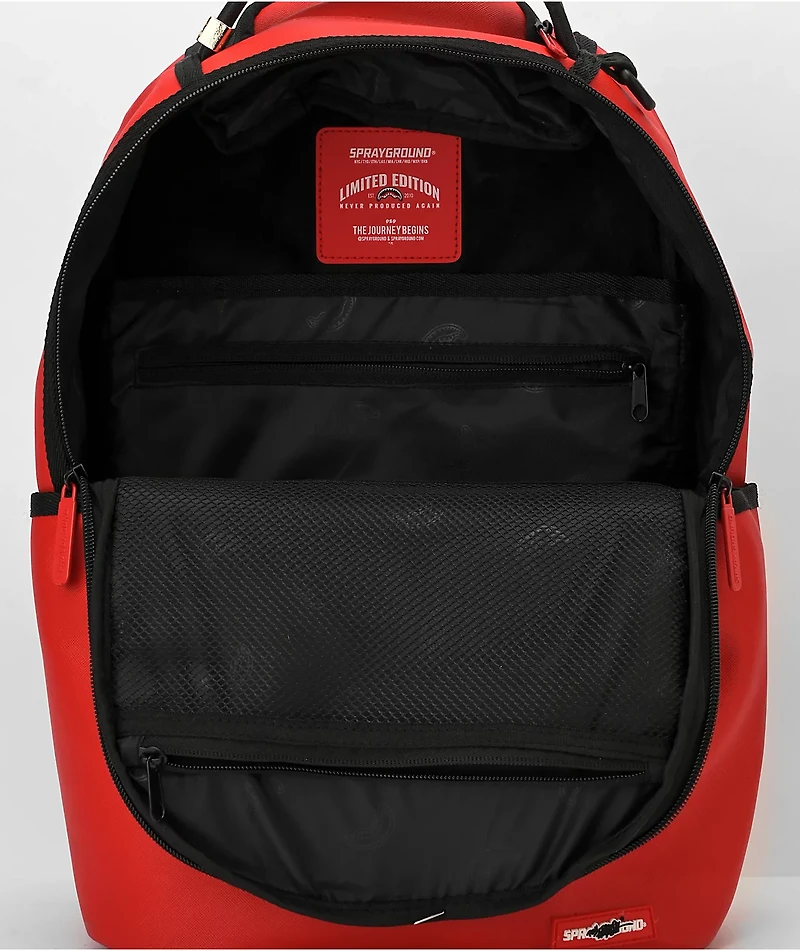 Sprayground Ron English Smile Red Backpack
