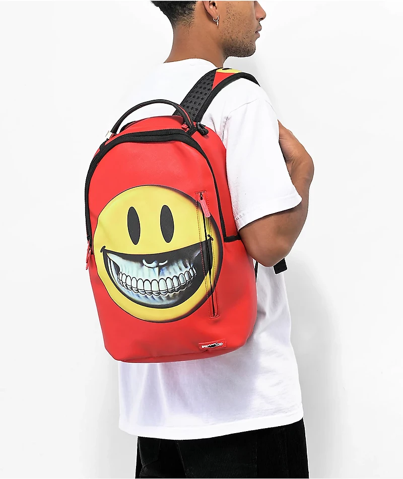 Sprayground Ron English Smile Red Backpack