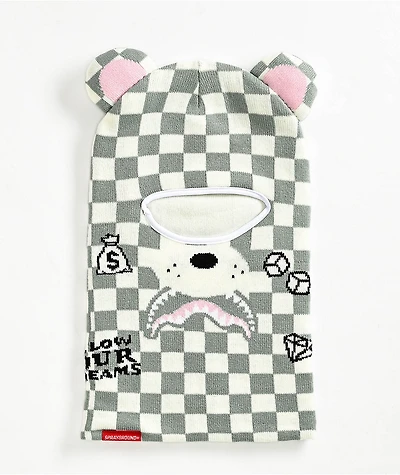 Sprayground Rose Money Bear Balaclava