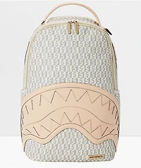 Sprayground Rose Money Checkered White & Grey Backpack