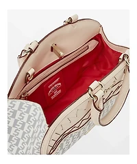 Sprayground Rose Money White & Grey Handbag