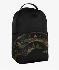 Sprayground Shark Central Black Camo Backpack