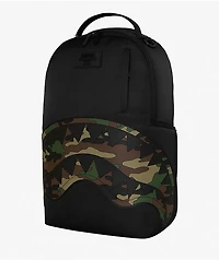 Sprayground Shark Central Black Camo Backpack