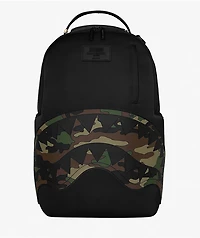 Sprayground Shark Central Black Camo Backpack