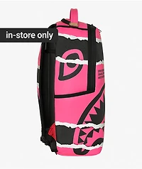 Sprayground Shark Central Duality Tear Pink Backpack