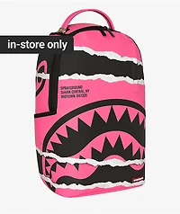 Sprayground Shark Central Duality Tear Pink Backpack