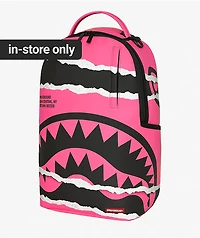 Sprayground Shark Central Duality Tear Pink Backpack