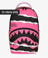 Sprayground Shark Central Duality Tear Pink Backpack