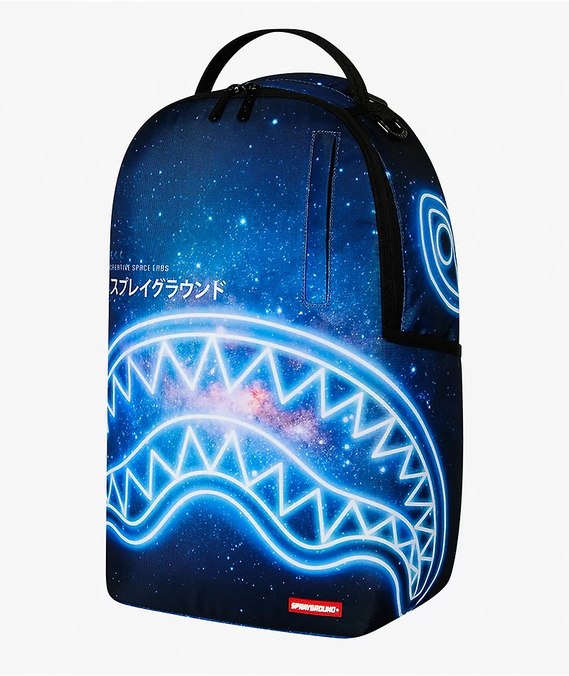 Sprayground Shark Central Neon Nebula Backpack