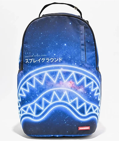 Sprayground Shark Central Neon Nebula Backpack