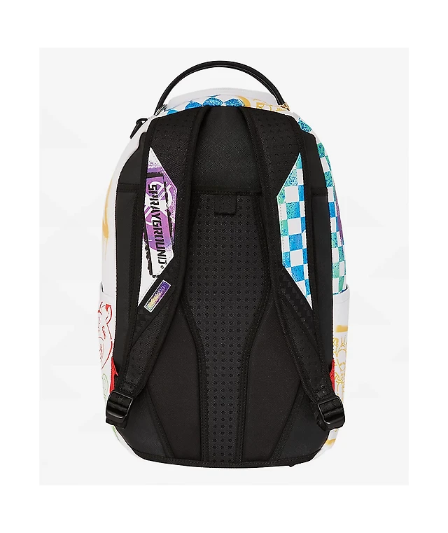 Sprayground Shark Central Stencil Backpack Liberty Center