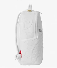 Sprayground Shark Central White Camo Backpack