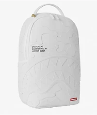 Sprayground Shark Central White Camo Backpack