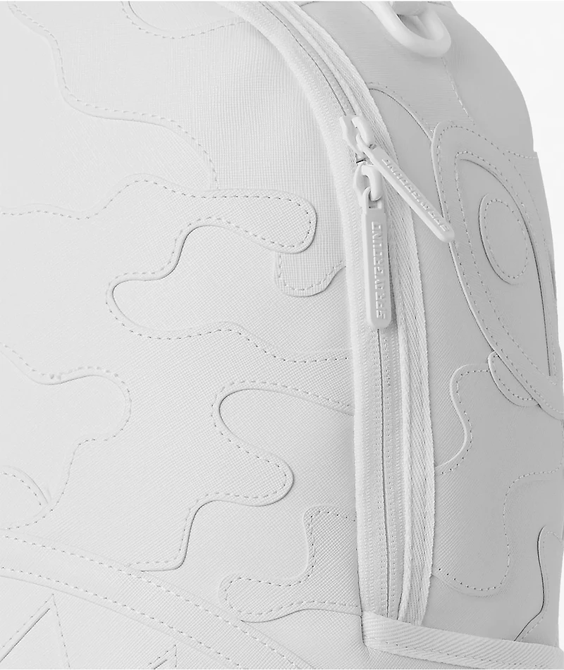Sprayground Shark Central White Camo Backpack