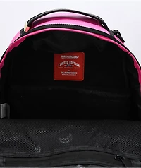 Sprayground Sharkmouth Pink Drips DLX Backpack
