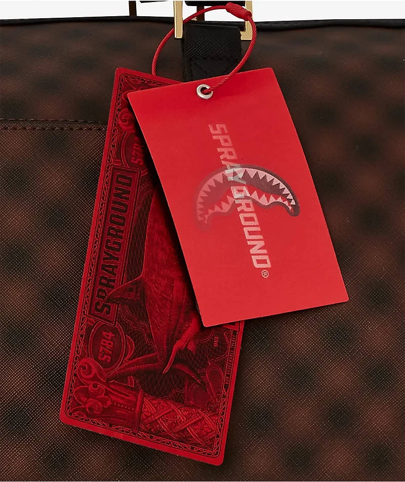 Sprayground Sharks In Paris Blur Duffle Bag