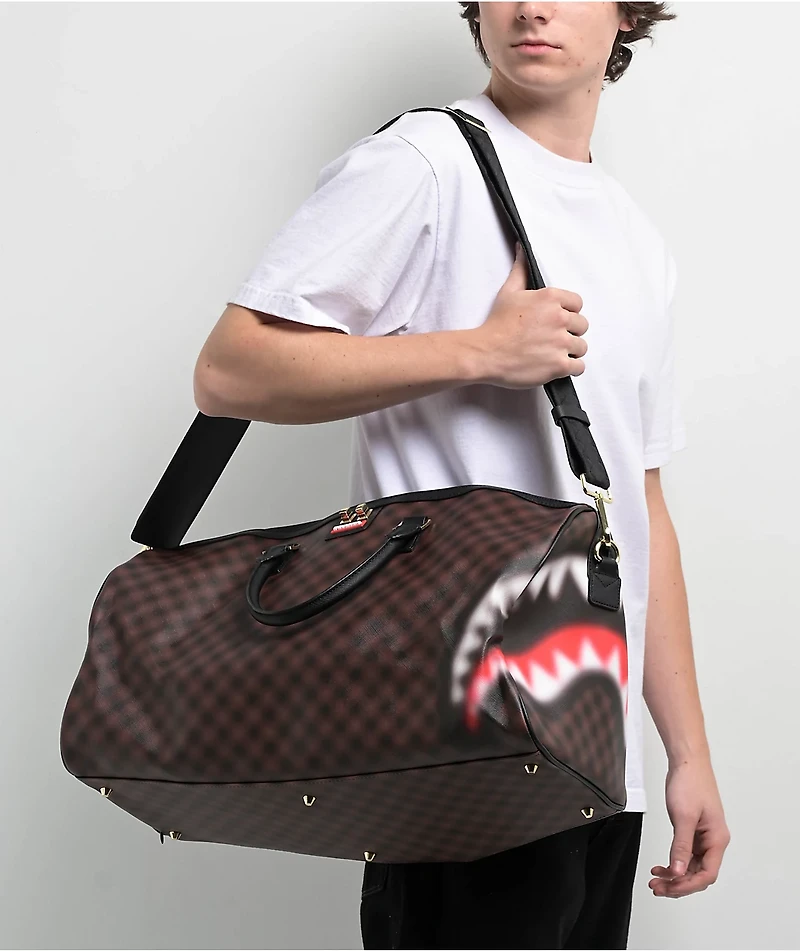 Sprayground Sharks In Paris Blur Duffle Bag