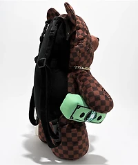 Sprayground Sharks In Paris Brown Lenticular Bear Backpack