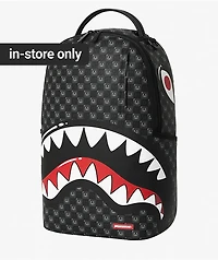 Sprayground Sharks In Paris Bubbly Black Backpack
