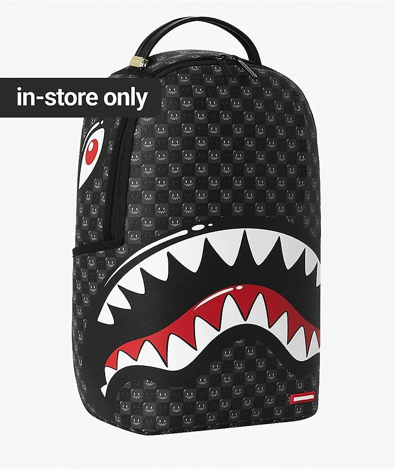 Sprayground Sharks In Paris Bubbly Black Backpack