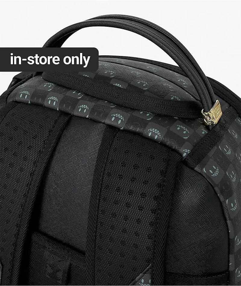 Sprayground Sharks In Paris Bubbly Black Backpack