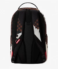 Sprayground Sharks In Paris Painted Brown Backpack