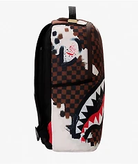 Sprayground Sharks In Paris Painted Brown Backpack