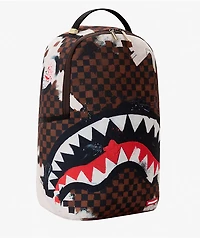 Sprayground Sharks In Paris Painted Brown Backpack