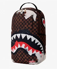 Sprayground Sharks In Paris Painted Brown Backpack