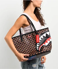 Sprayground Sharks In Stickers Tote Bag