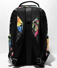 Sprayground Sip Neon DLXSV Black Checker Backpack
