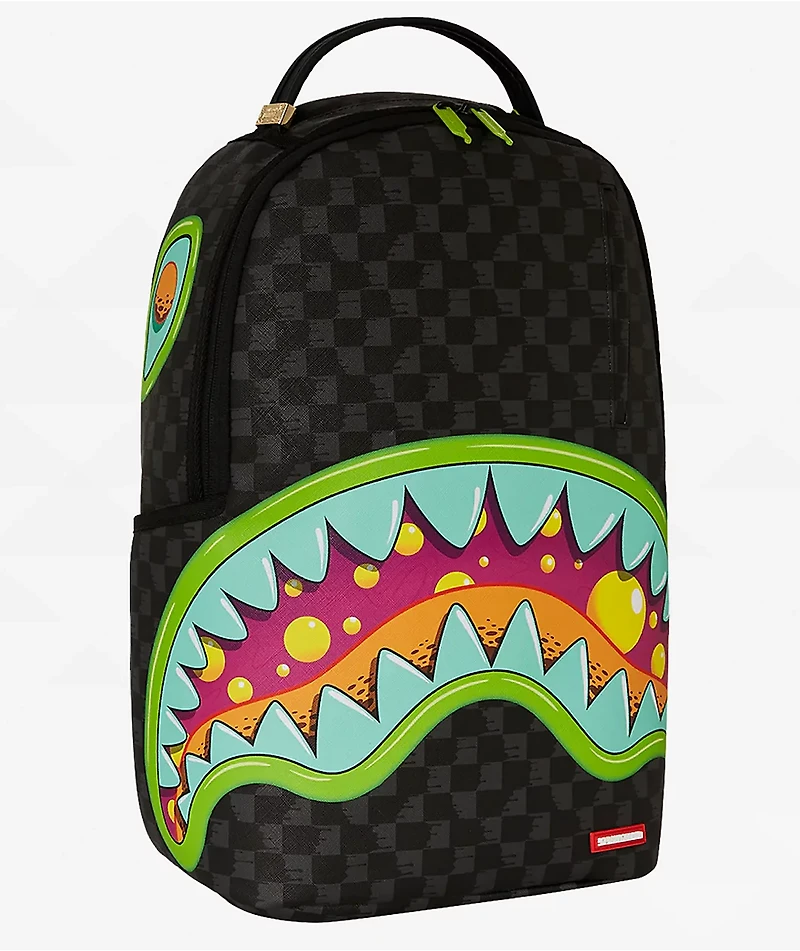 Sprayground Slime Takeover Black Backpack