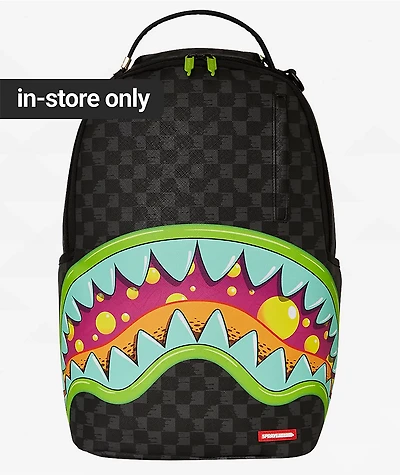 Sprayground Slime Takeover Black Backpack