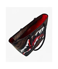 Sprayground Smeared Grunge Brown Tote Bag