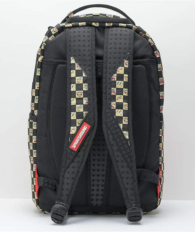 Sprayground Spongebob Checkered Backpack