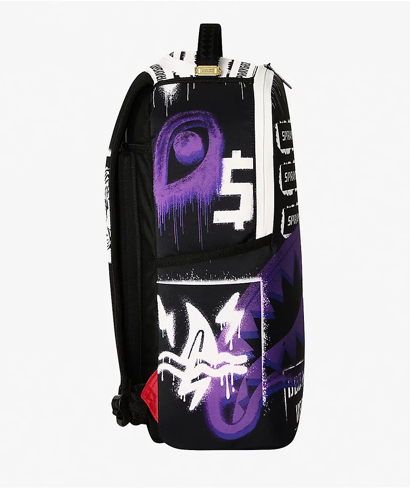 Sprayground Stencil Shark Attack Backpack