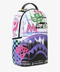 Sprayground Stencil Shark Attack Split Backpack