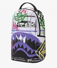 Sprayground Stencil Shark Attack Split Backpack