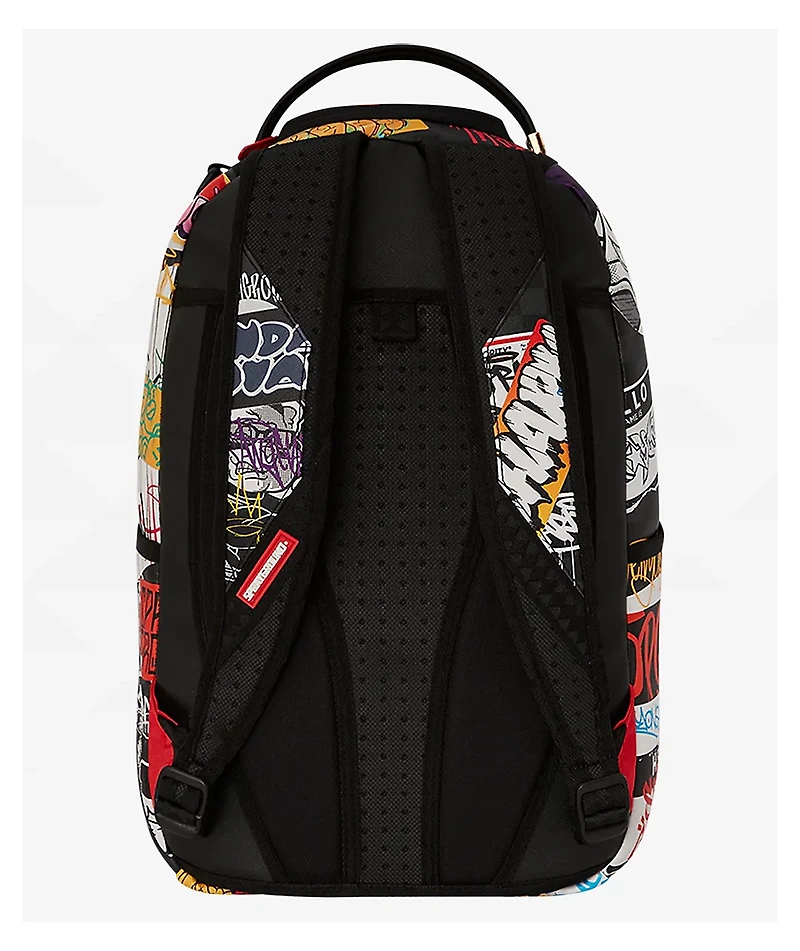 Sprayground Tagged Hello World V14 Backpack