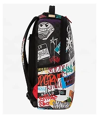 Sprayground Tagged Hello World V14 Backpack