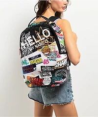 Sprayground Tagged Hello World V14 Backpack