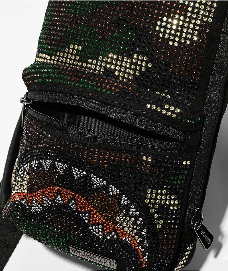 Sprayground Trinity Camo Sling Bag