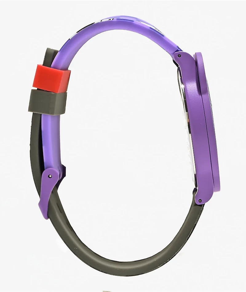 Sprayground WTF Purple Analog Watch