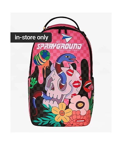 Sprayground Wtf Skull Drip Backpack