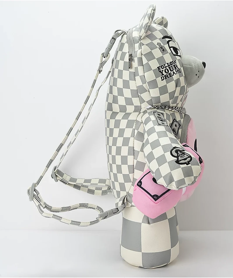 Sprayground XTC LA Palais White Bear Backpack