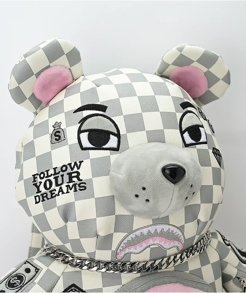 Sprayground XTC LA Palais White Bear Backpack